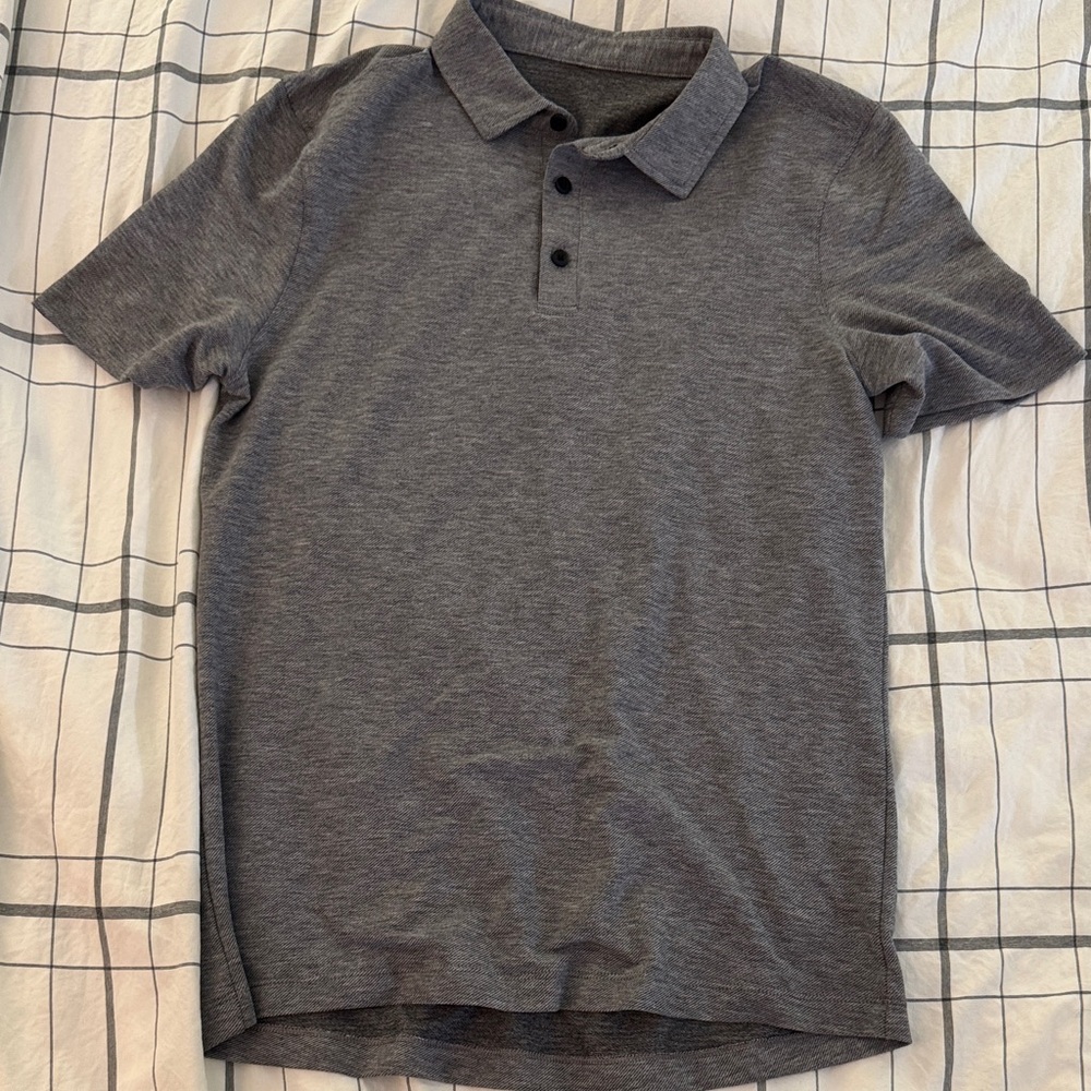 lululemon athletica Charcoal Polo Shirt